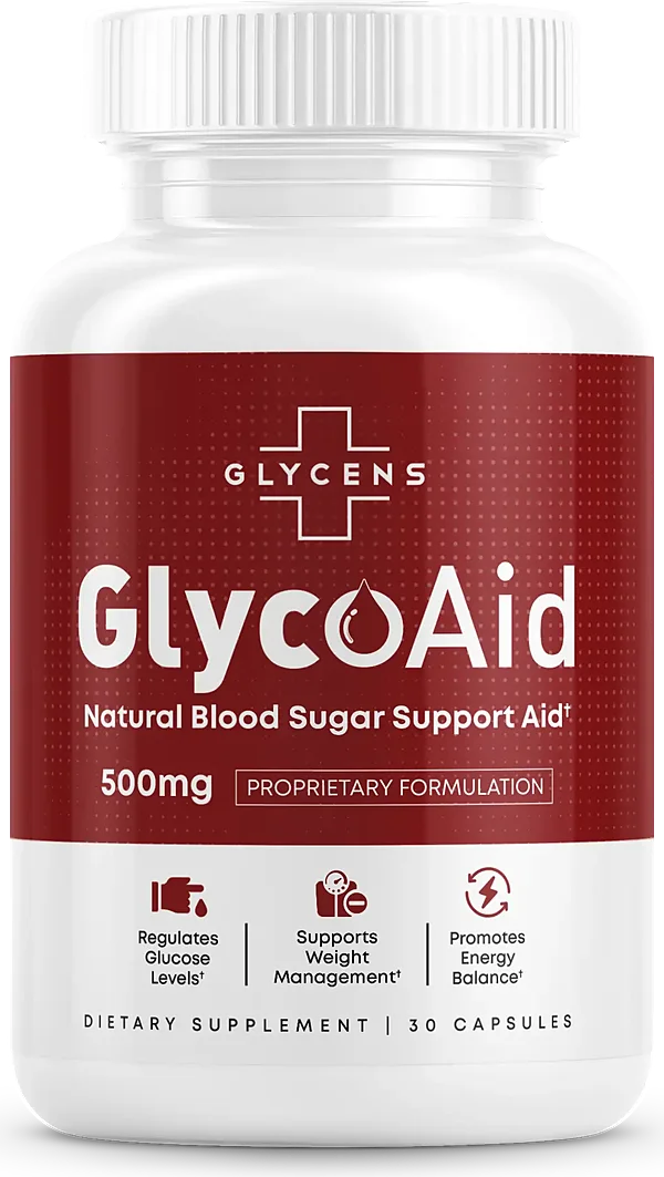 GlycoAid daily blood sugar support capsules